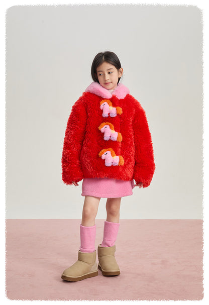 ショートコート・ジャケット・ジャンパー poco blush | Pony Doll Soybean Cotton Jacket ソイファイバー 中綿 ジャケット【mh0020010】