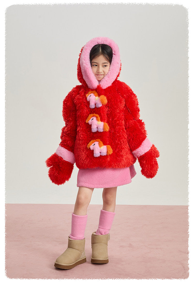 ショートコート・ジャケット・ジャンパー poco blush | Pony Doll Soybean Cotton Jacket ソイファイバー 中綿 ジャケット【mh0020010】