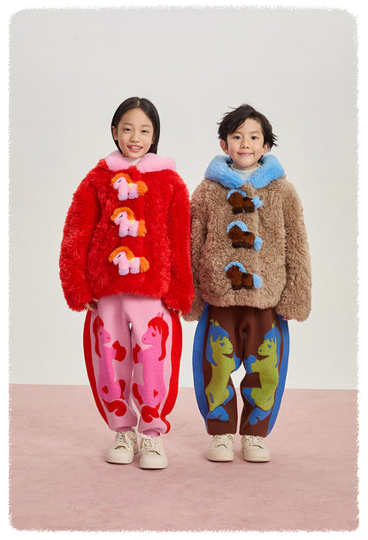 ショートコート・ジャケット・ジャンパー poco blush | Pony Doll Soybean Cotton Jacket ソイファイバー 中綿 ジャケット【mh0020010】