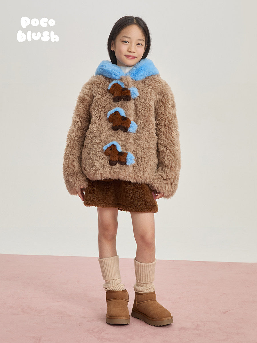 ショートコート・ジャケット・ジャンパー poco blush | Pony Doll Soybean Cotton Jacket ソイファイバー 中綿 ジャケット【mh0020010】