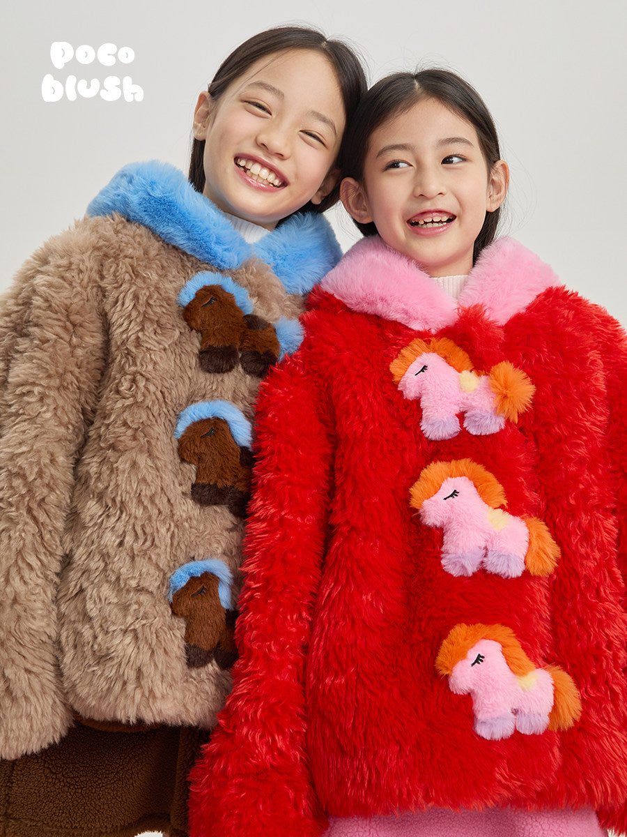 ショートコート・ジャケット・ジャンパー poco blush | Pony Doll Soybean Cotton Jacket ソイファイバー 中綿 ジャケット【mh0020010】