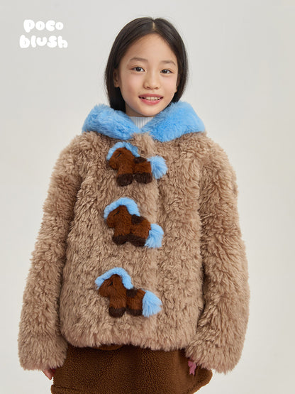 ショートコート・ジャケット・ジャンパー poco blush | Pony Doll Soybean Cotton Jacket ソイファイバー 中綿 ジャケット【mh0020010】