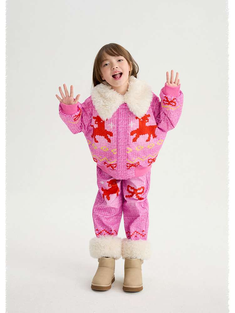 ロングパンツ・スウェットパンツ poco blush | Stick Needle Lamb Fleece Pants シープボア 防風防水 フリースパンツ【mh0020017】