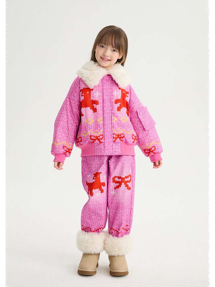 ロングパンツ・スウェットパンツ poco blush | Stick Needle Lamb Fleece Pants シープボア 防風防水 フリースパンツ【mh0020017】