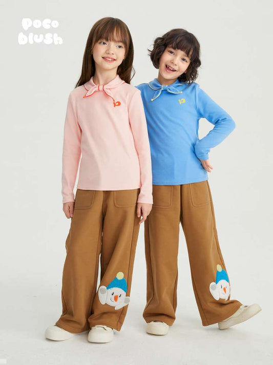 長袖Tシャツ poco blush | Butterfly's Gift Fleece Base Jacket バタフライ 裏起毛 ストレッチインナー【mh0020038】