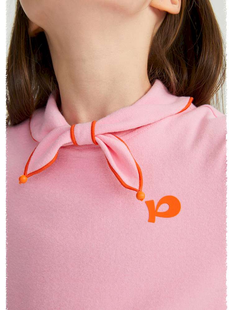長袖Tシャツ poco blush | Butterfly's Gift Fleece Base Jacket バタフライ 裏起毛 ストレッチインナー【mh0020038】