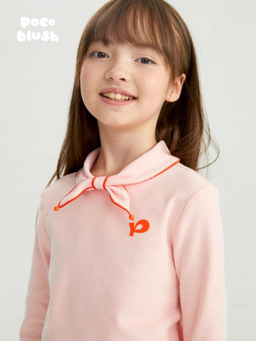長袖Tシャツ poco blush | Butterfly's Gift Fleece Base Jacket バタフライ 裏起毛 ストレッチインナー【mh0020038】