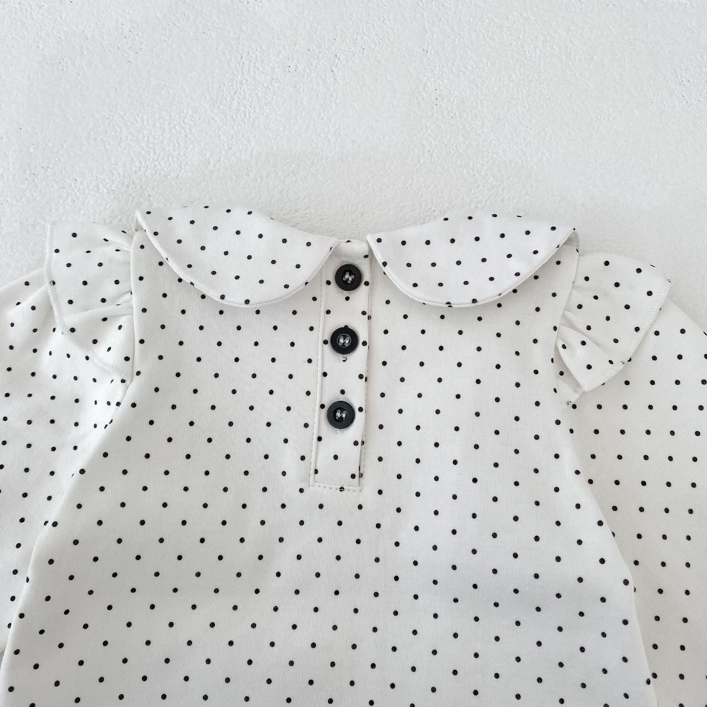 Polka Dot Blouse & Pants Set ドット柄 ブラウスセットアップ【mh0012398】 Engepapa