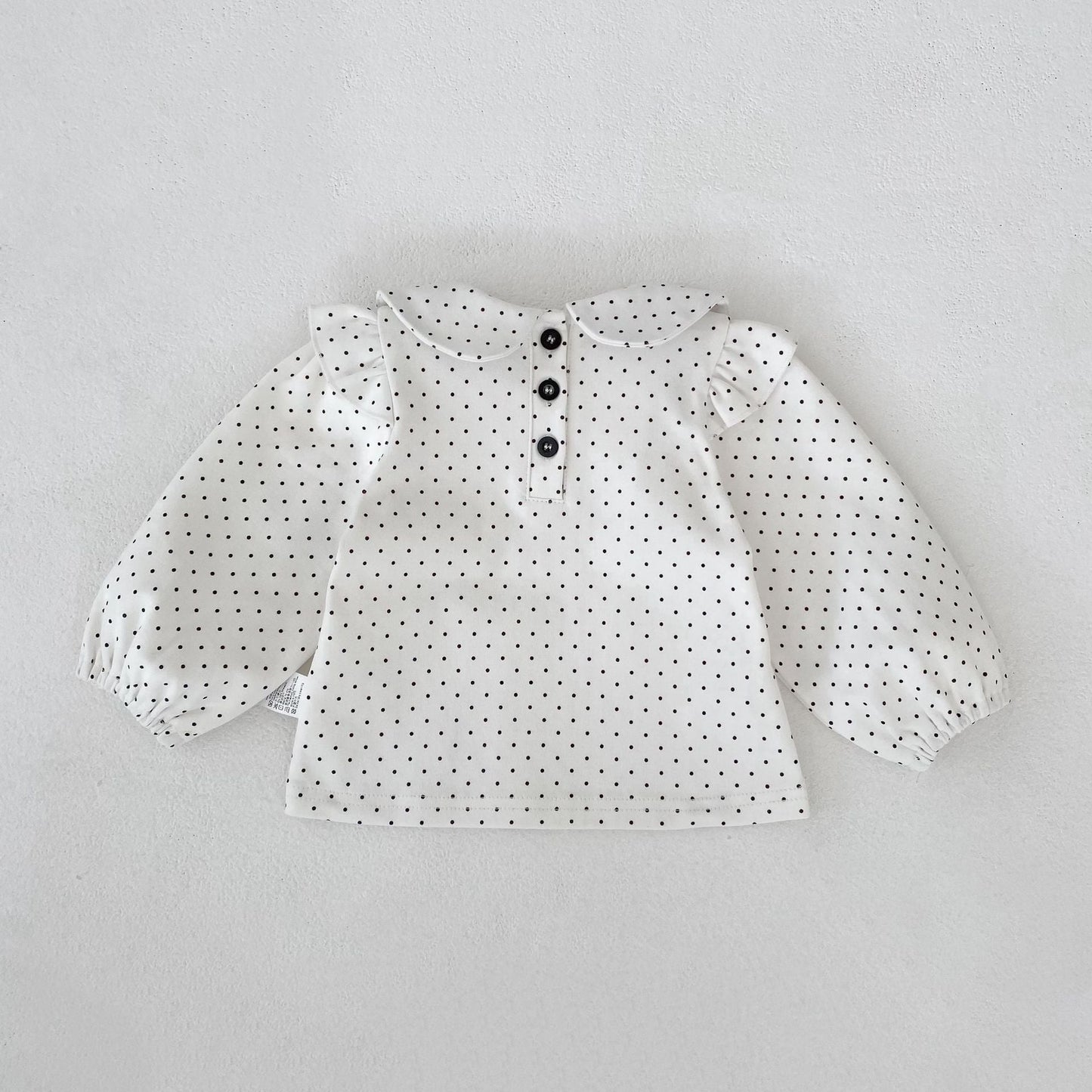 Polka Dot Blouse & Pants Set ドット柄 ブラウスセットアップ【mh0012398】 Engepapa