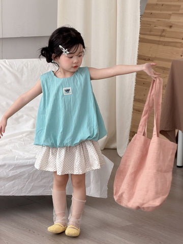 Polka Dot Cotton Ruffle Skort ドット柄 コットン キュロットパンツ【mh0012749】 MaiTianJi ハーフパンツ・ショートパンツ