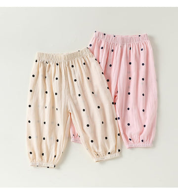 Polka Dot Mosquito Pants ドット柄 ロングパンツ【mh0013042】 Beitaoya ロングパンツ・スウェットパンツ