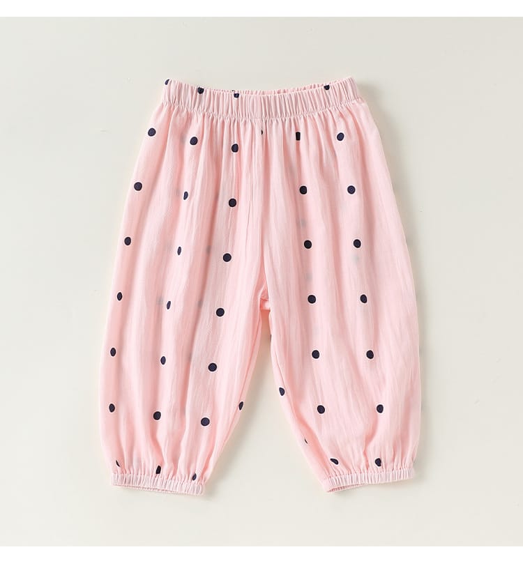 Polka Dot Mosquito Pants ドット柄 ロングパンツ【mh0013042】 Beitaoya ロングパンツ・スウェットパンツ