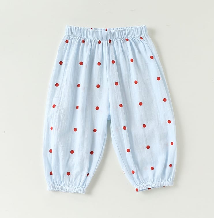 Polka Dot Mosquito Pants ドット柄 ロングパンツ【mh0013042】 Beitaoya ロングパンツ・スウェットパンツ