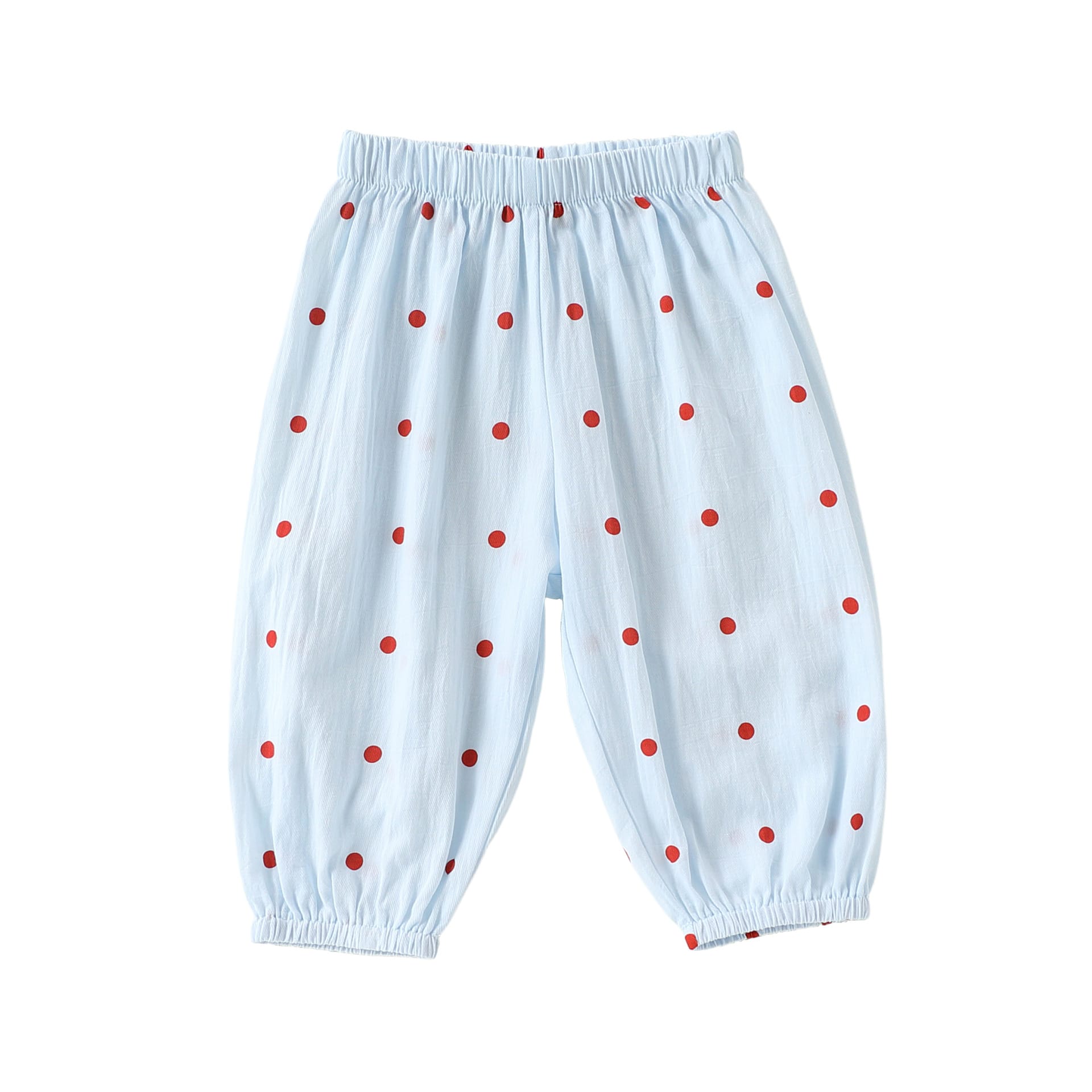 Polka Dot Mosquito Pants ドット柄 ロングパンツ【mh0013042】 Blue / 73cm Beitaoya ロングパンツ・スウェットパンツ