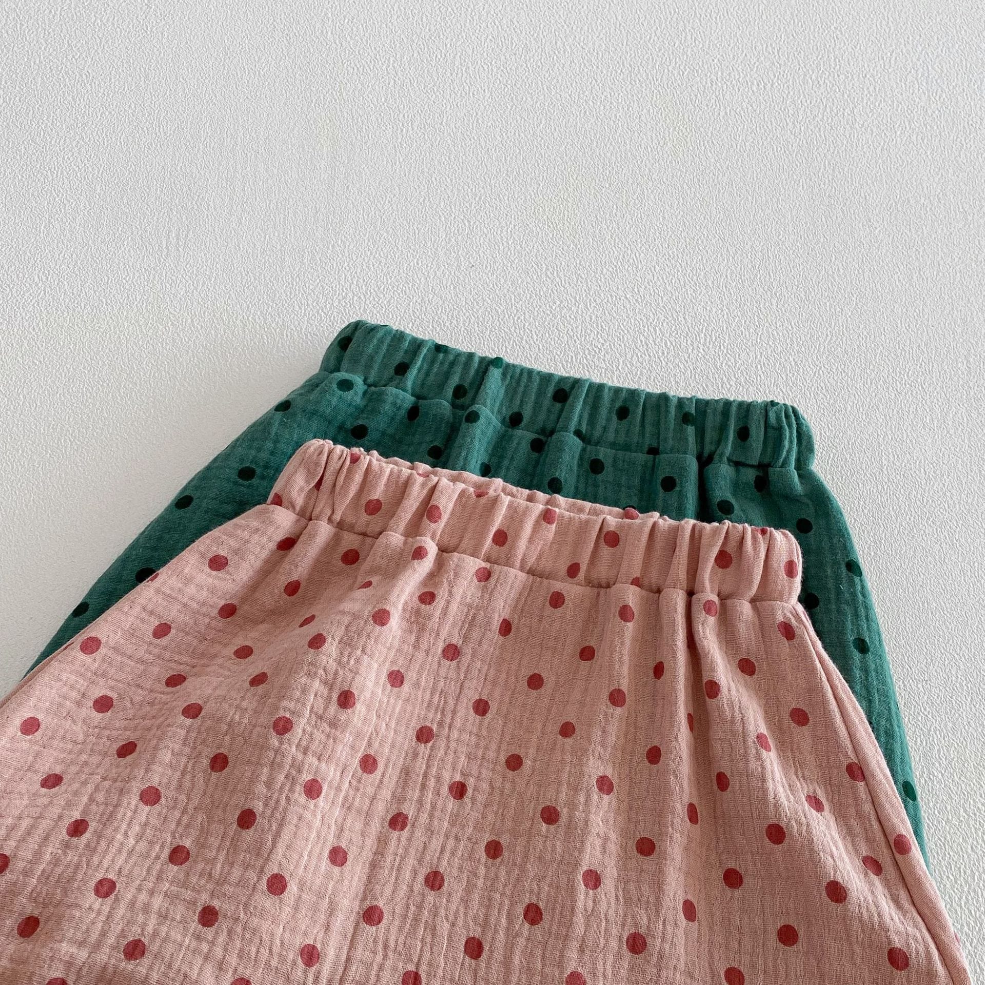 Polka Dot Sleeveless Set-up ドット柄 ノースリーブ セットアップ【mh0012724】 angou ノースリーブセットアップ