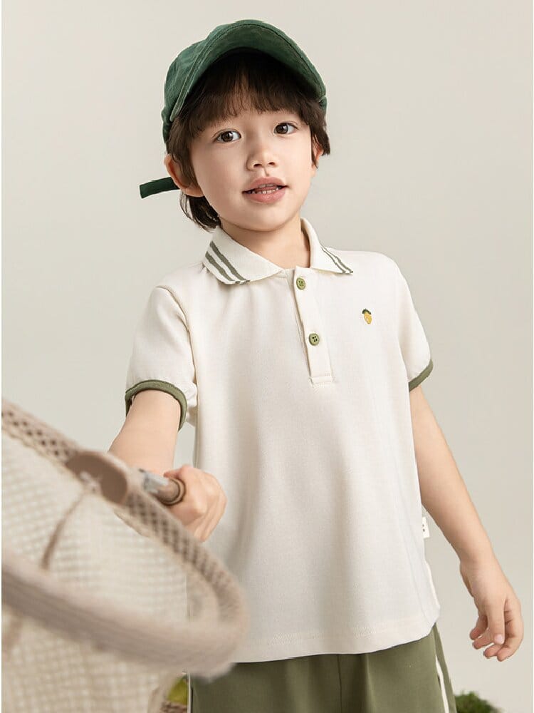 Polo Shirt Shorts Setup 刺繍 ポロシャツ ショートパンツ セットアップ【mh0012740】 YoehYaul 半袖セットアップ