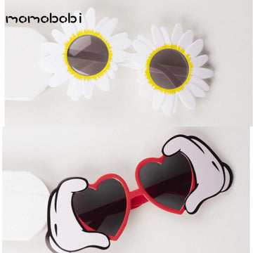 Pop-Design Party Glasses ハート フラワー サングラス【mh0013018】 momobobi ベビーキッズその他アクセサリー