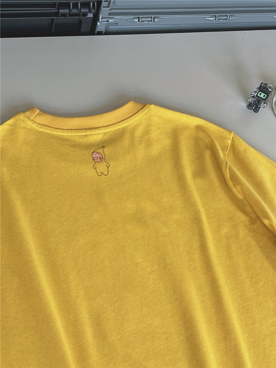 Popcorn Character T-shirt キャラクター 半袖Tシャツ【mh0012948】 snidols 半袖Tシャツ
