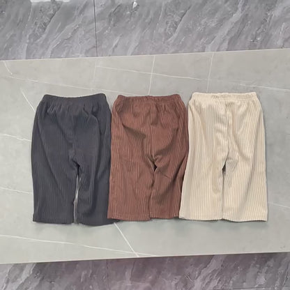 ベビーパンツ コーデュロイワイドルーズパンツ【mh0007641】