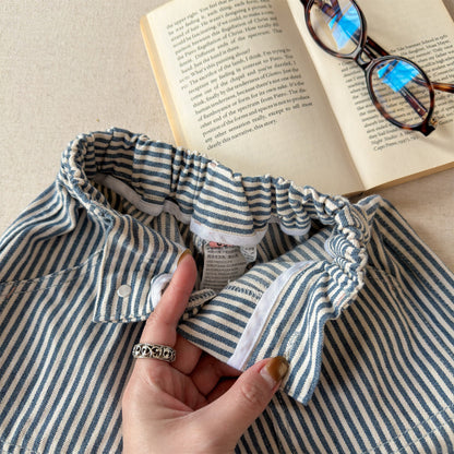 Print Cotton Tapered Pants プリント コットン テーパードパンツ【mh0012457】 ADbaby ロングパンツ・スウェットパンツ