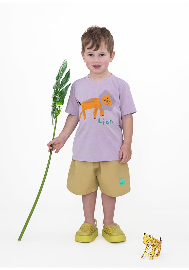 Quick-Drying Short Sleeve T-shirt プリント 半袖Tシャツ【mh0013103】 RICE & SKY 半袖Tシャツ