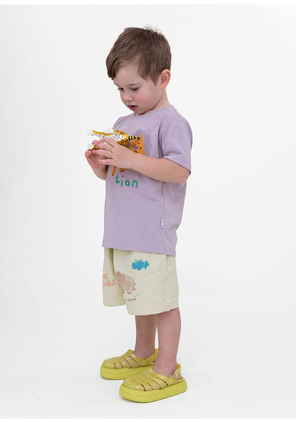 Quick-Drying Short Sleeve T-shirt プリント 半袖Tシャツ【mh0013103】 RICE & SKY 半袖Tシャツ