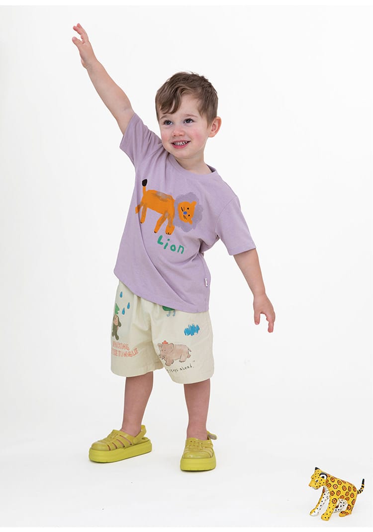 Quick-Drying Short Sleeve T-shirt プリント 半袖Tシャツ【mh0013103】 RICE & SKY 半袖Tシャツ