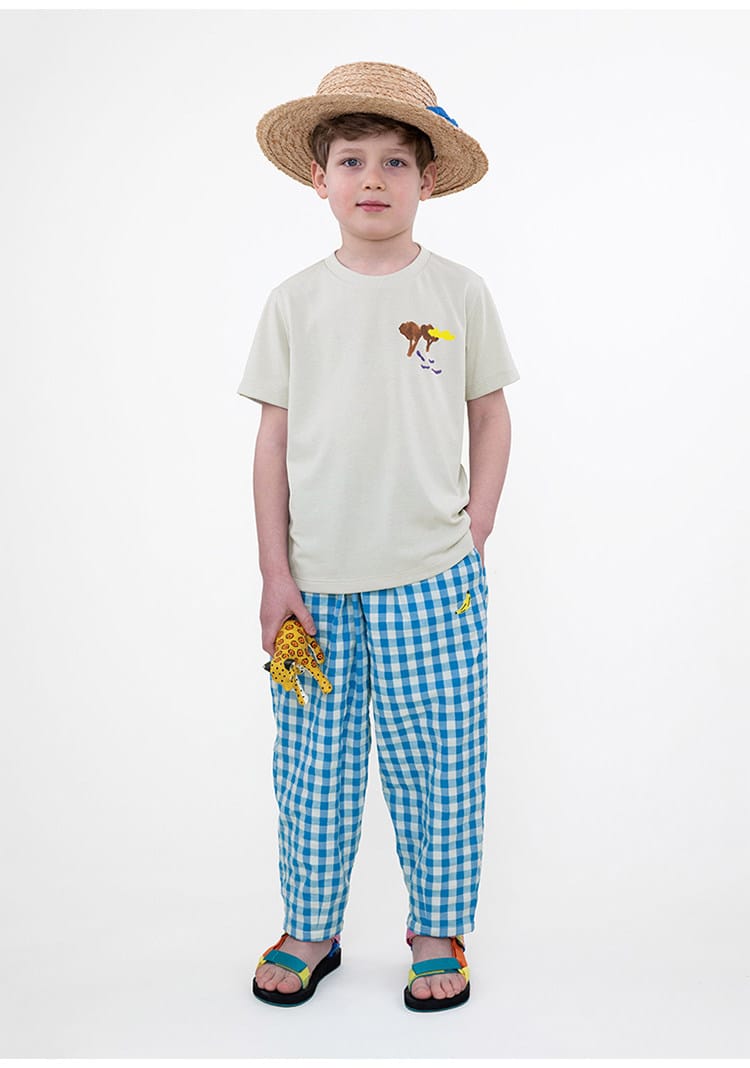 Quick-Drying Short Sleeve T-shirt プリント 半袖Tシャツ【mh0013103】 RICE & SKY 半袖Tシャツ