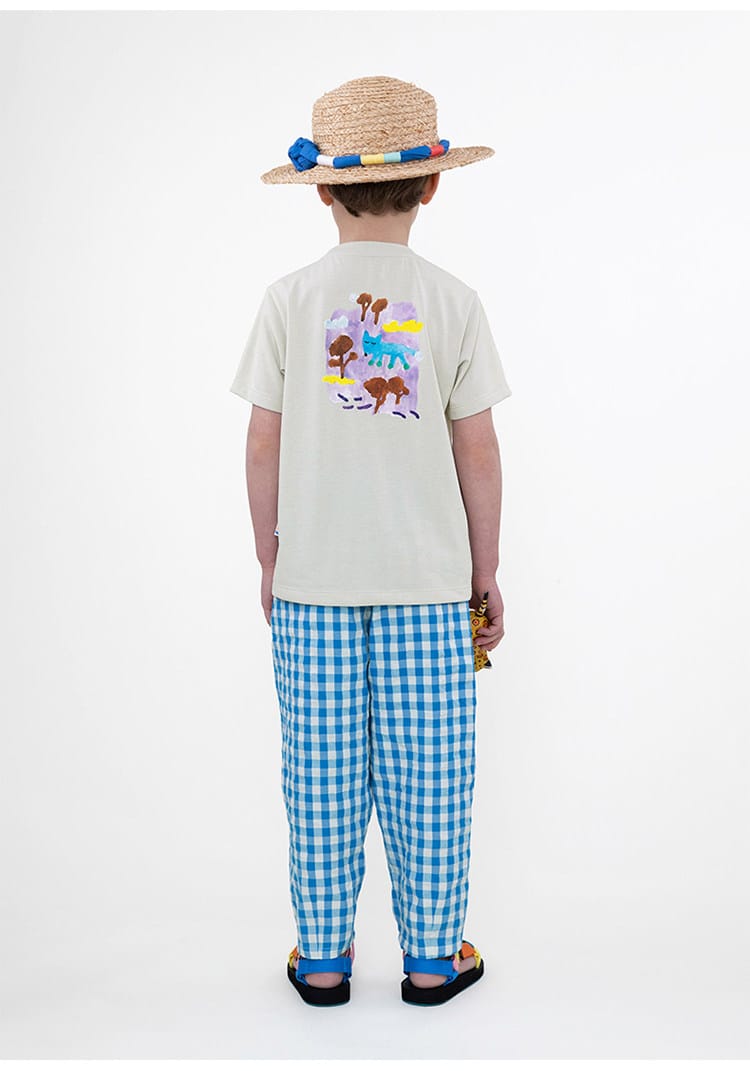 Quick-Drying Short Sleeve T-shirt プリント 半袖Tシャツ【mh0013103】 RICE & SKY 半袖Tシャツ
