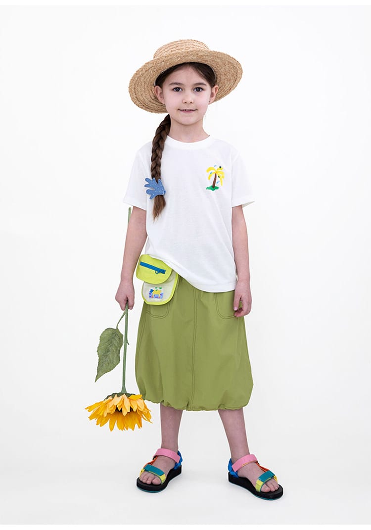 Quick-Drying Short Sleeve T-shirt プリント 半袖Tシャツ【mh0013103】 RICE & SKY 半袖Tシャツ