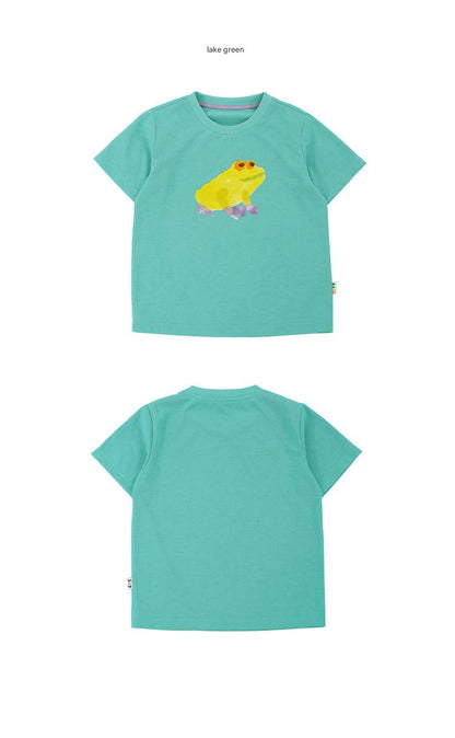 Quick-Drying Short Sleeve T-shirt プリント 半袖Tシャツ【mh0013103】 RICE & SKY 半袖Tシャツ