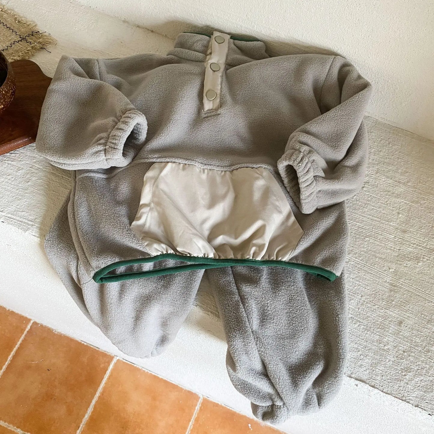 長袖セットアップ キッズセットアップ 2点セット フリース長袖プルオーバー+ロングパンツ【mh0007805】