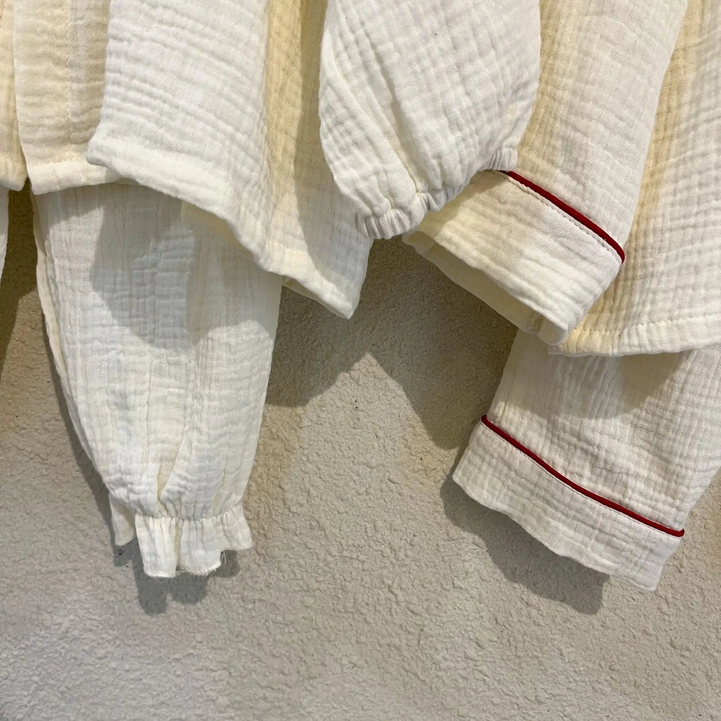 長袖セットアップ キッズセットアップ 2点セット 長袖パジャマセット ガールズ/ボーイズナチュラルスタイル【mh0008636】