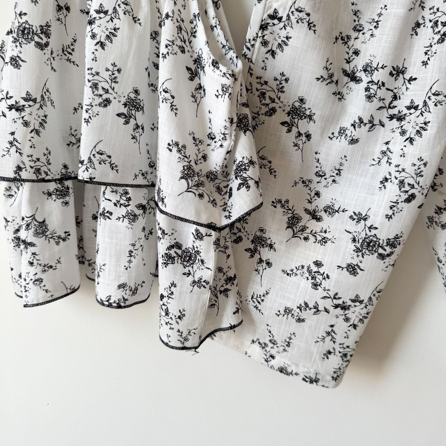 ノースリーブセットアップ フラワープリントキャミソールチュニック+ワイドルーズパンツセットアップ 2点セット【mh0010193】