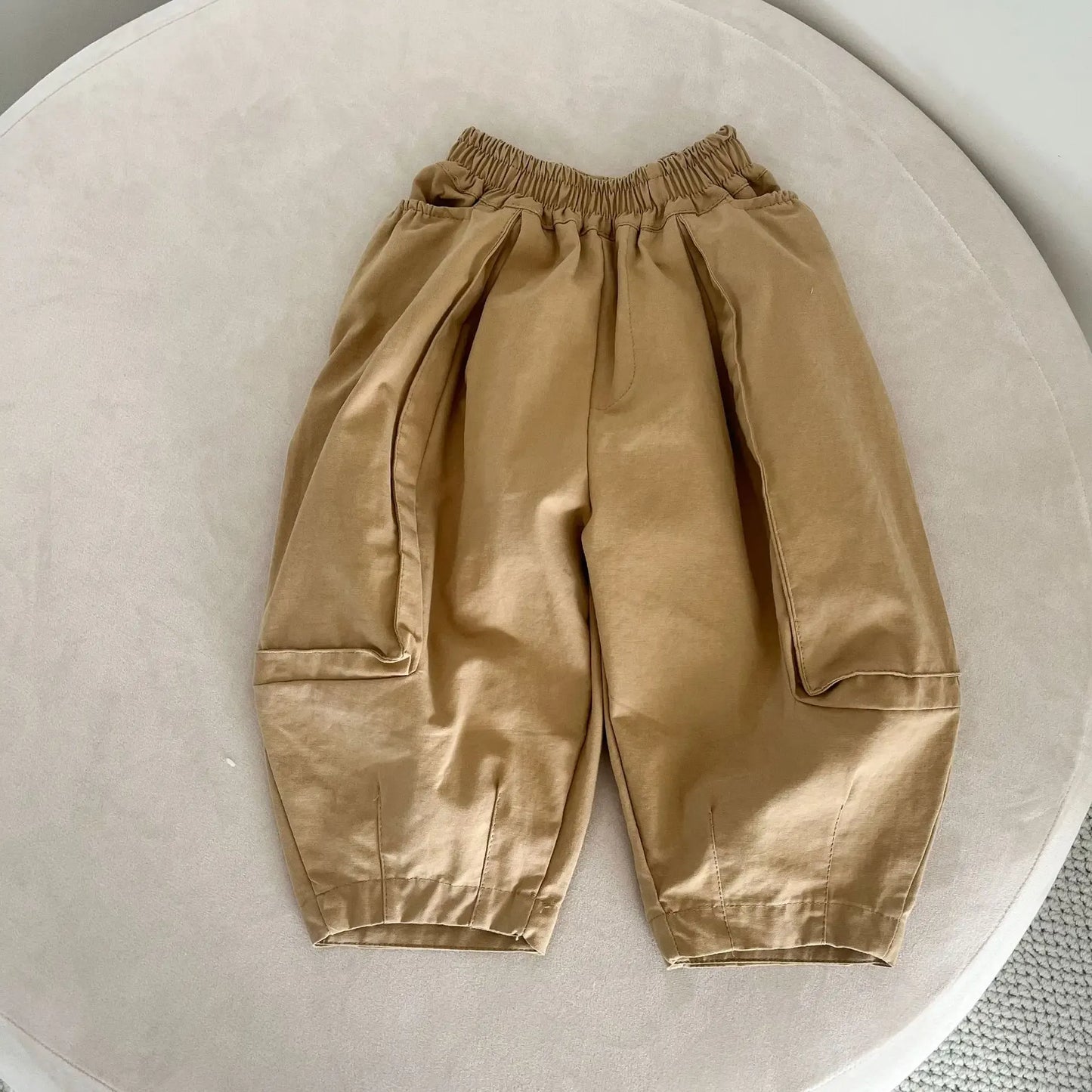 ロングパンツ・スウェットパンツ Khaki / 18M (80) キッズパンツ ビッグポケットロングルーズパンツ【mh0008647】