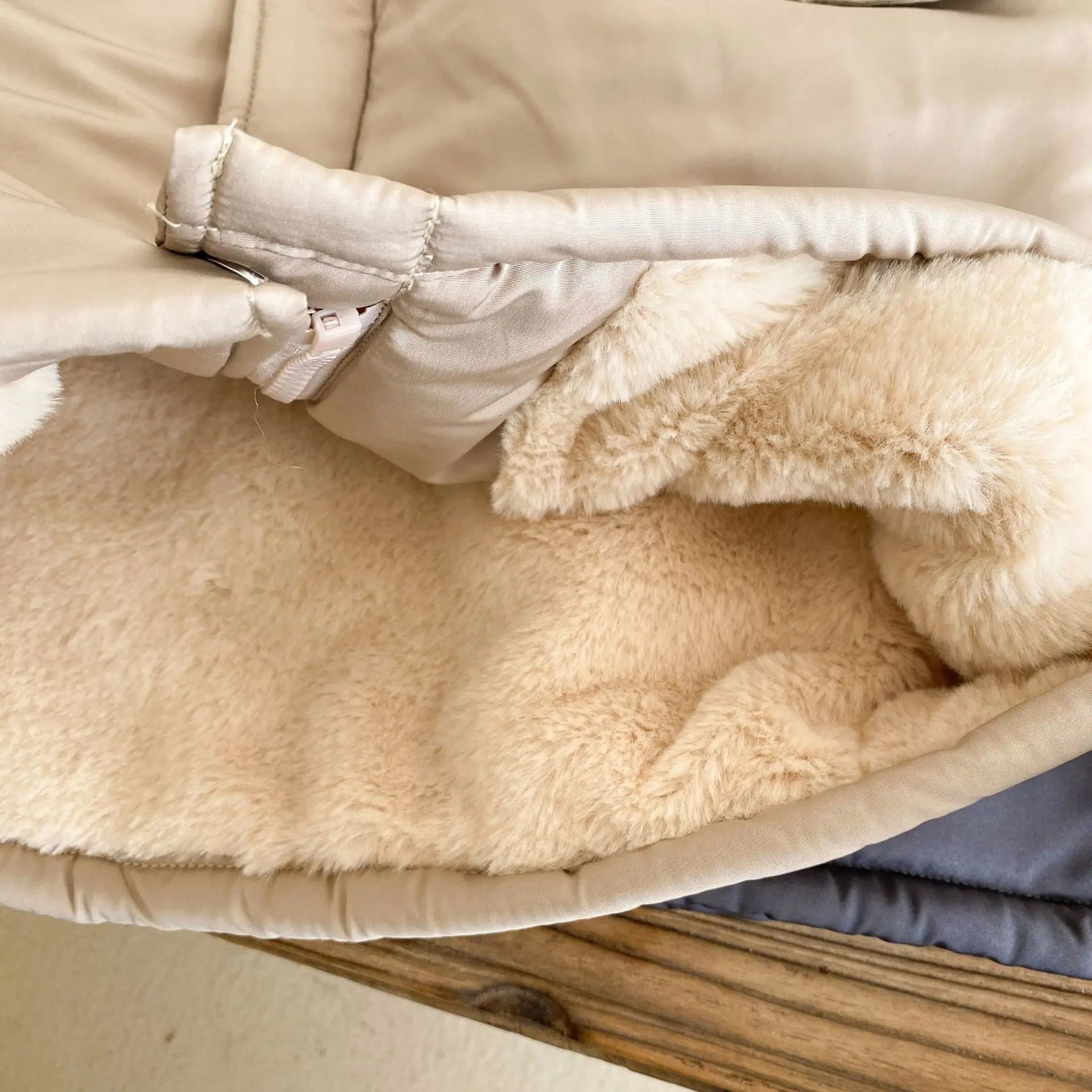 ロングコート キッズアウター フェイクラビットファーコート ロングコート 防寒アウター ユニセックス 男の子 女の子 子供服【mh0003291】