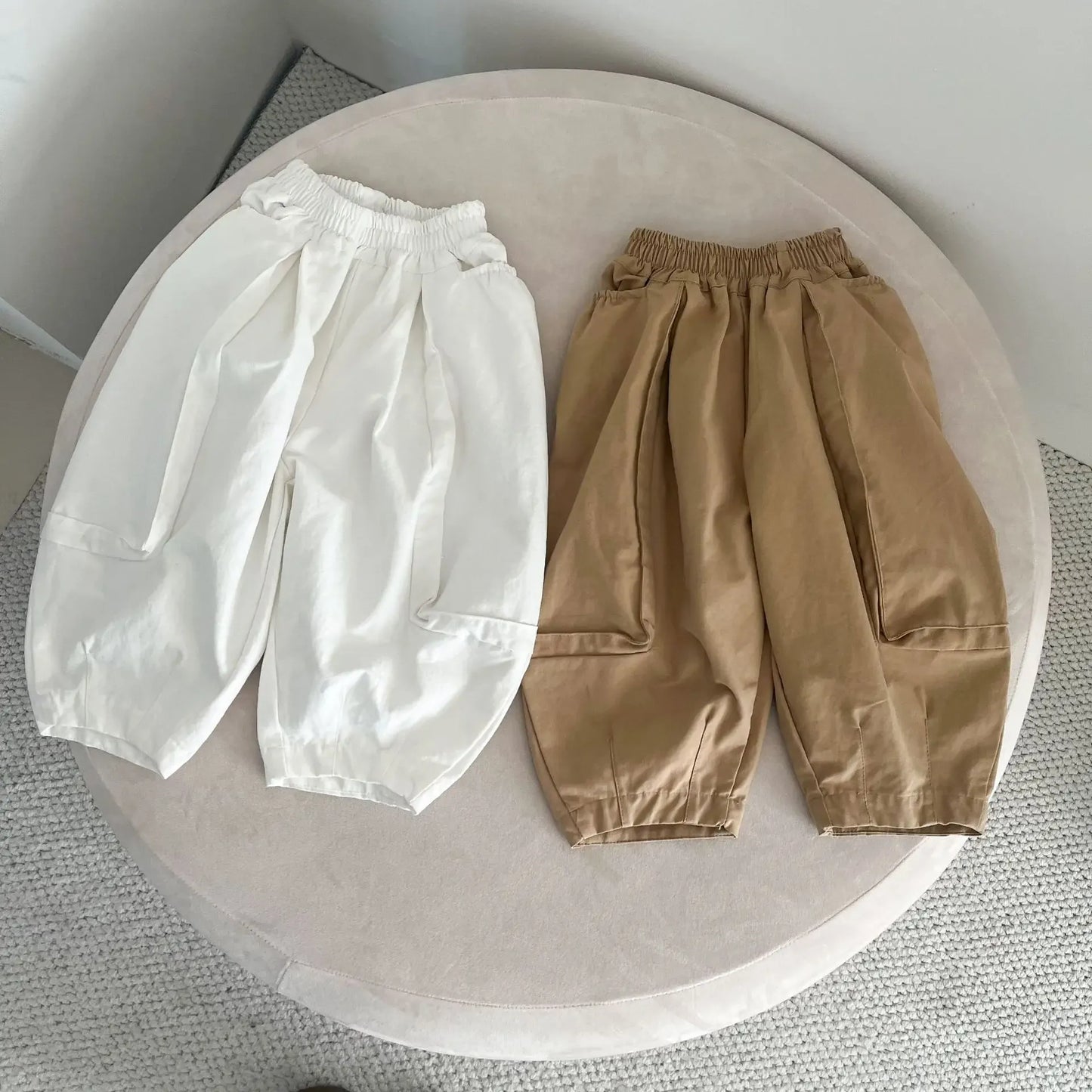 ロングパンツ・スウェットパンツ キッズパンツ ビッグポケットロングルーズパンツ【mh0008647】