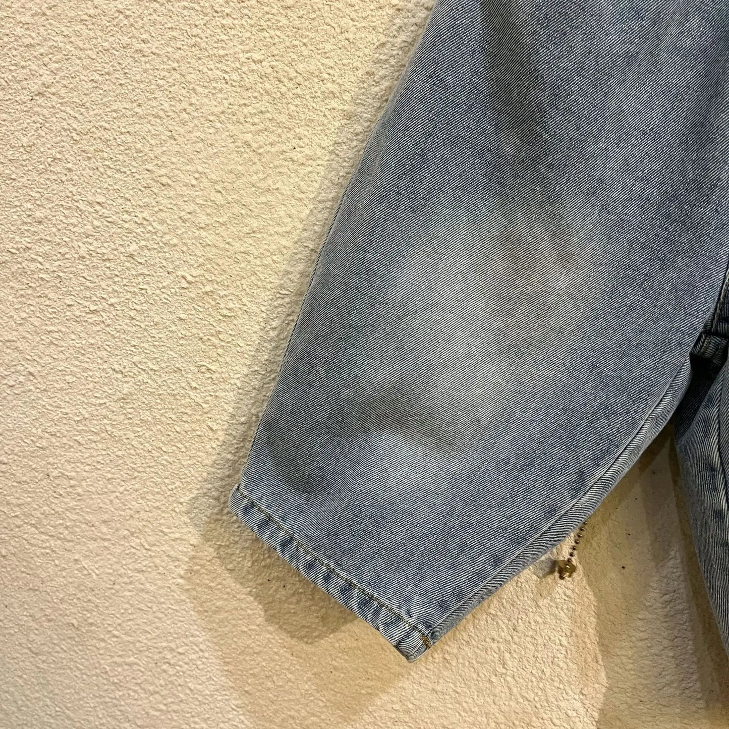 デニムパンツ キッズパンツ シンプルルーズロングデニムパンツ【mh0008767】