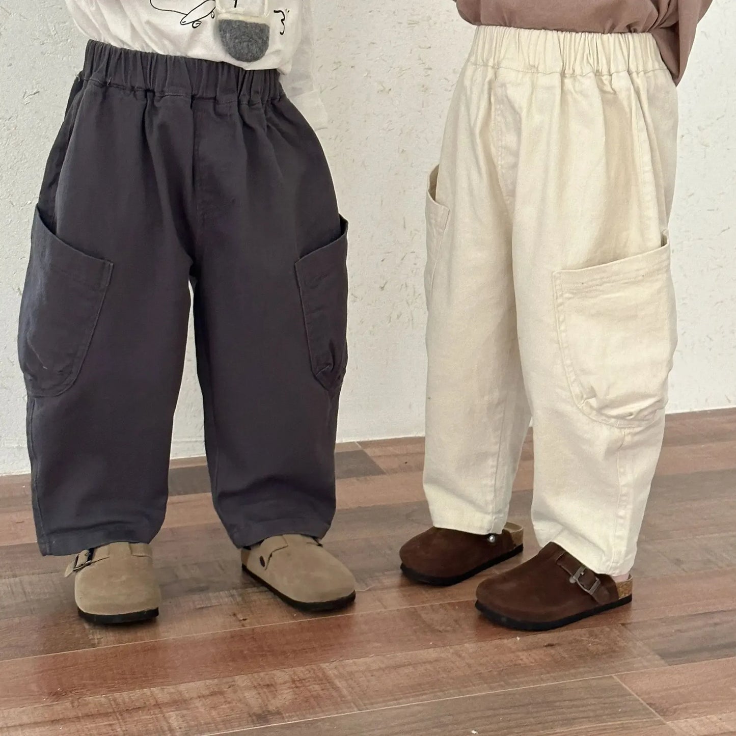 ロングパンツ・スウェットパンツ キッズパンツ ビッグサイドポケットルーズロングパンツ【mh0008778】