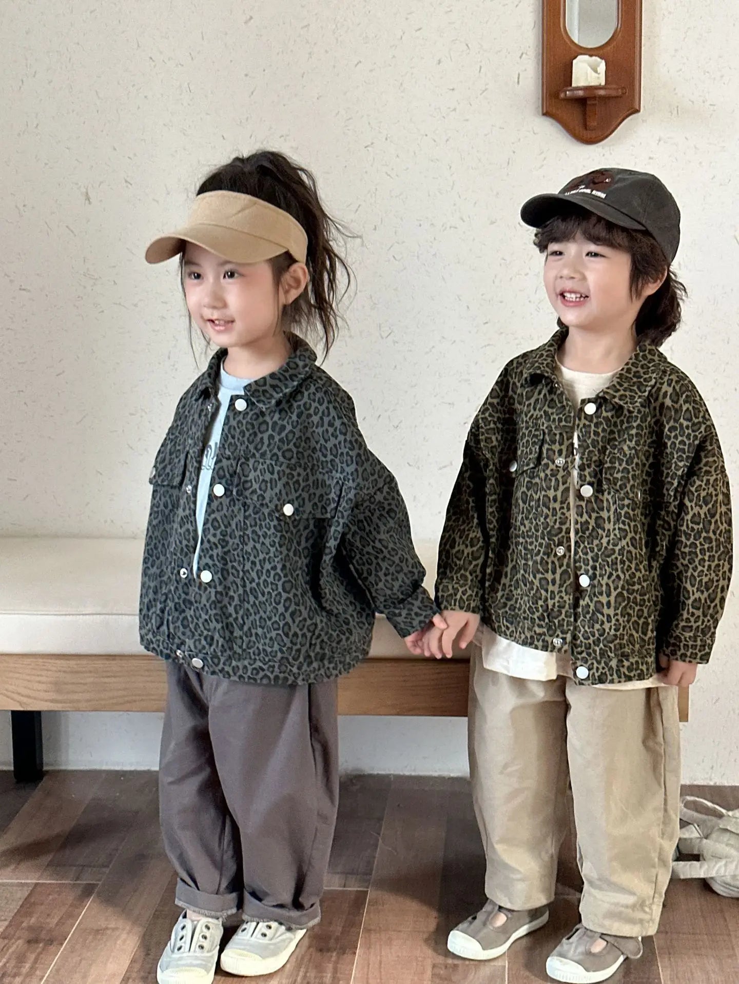 ロングパンツ・スウェットパンツ キッズパンツ シンプルベーシックルーズワイドロングバレルパンツ【mh0008779】