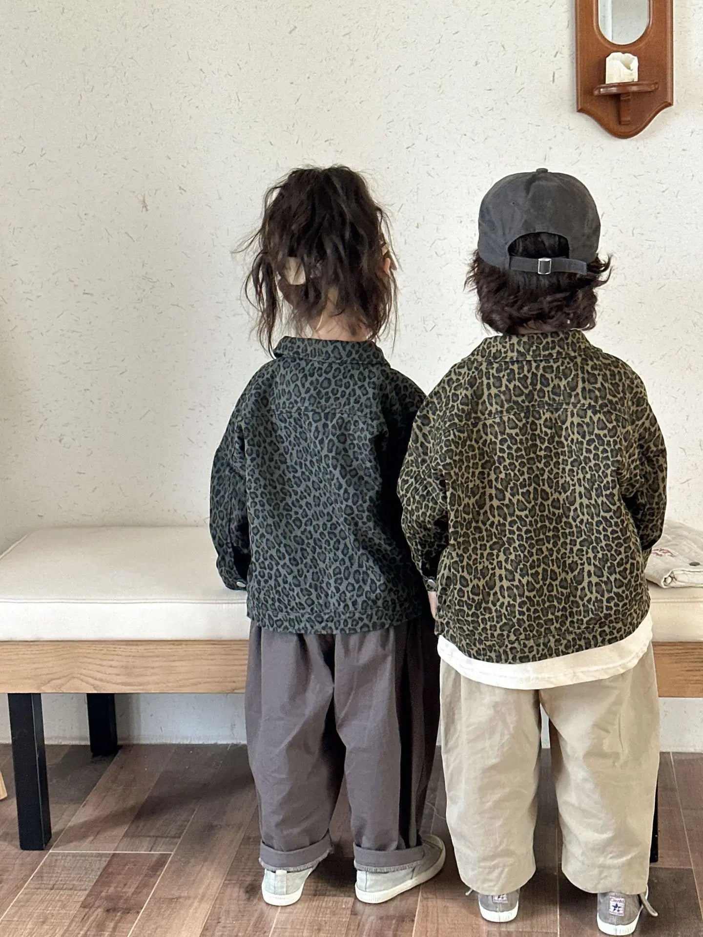 ロングパンツ・スウェットパンツ キッズパンツ シンプルベーシックルーズワイドロングバレルパンツ【mh0008779】