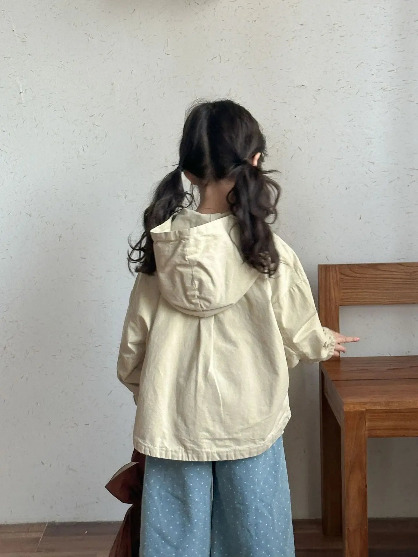 ショートコート・ジャケット・ジャンパー キッズアウター シンプルフーディウィンドブレーカーブルゾンジャケット【mh0008821】