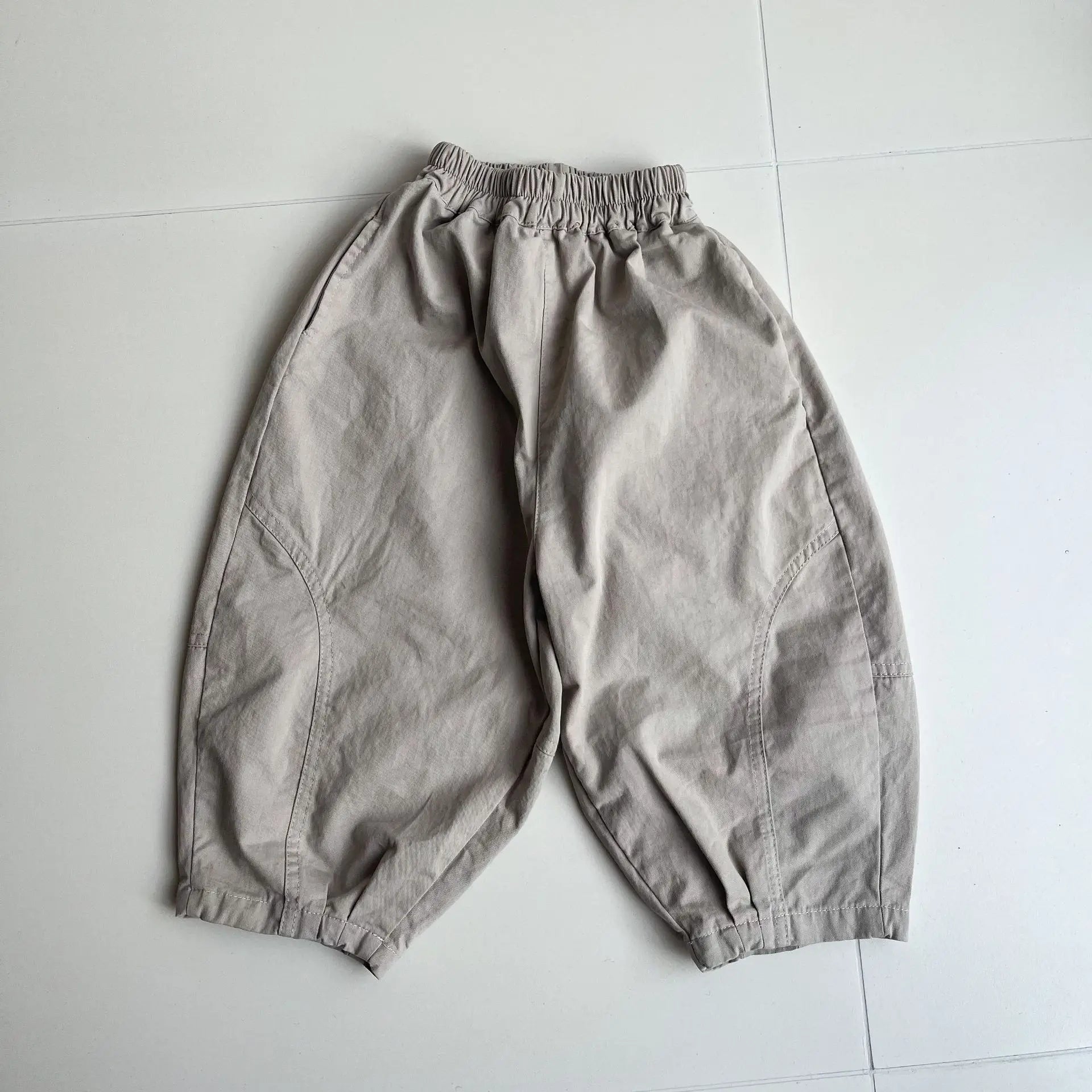 ロングパンツ・スウェットパンツ キッズパンツ シンプルベーシックデイリーロングルーズパンツ【mh0008823】