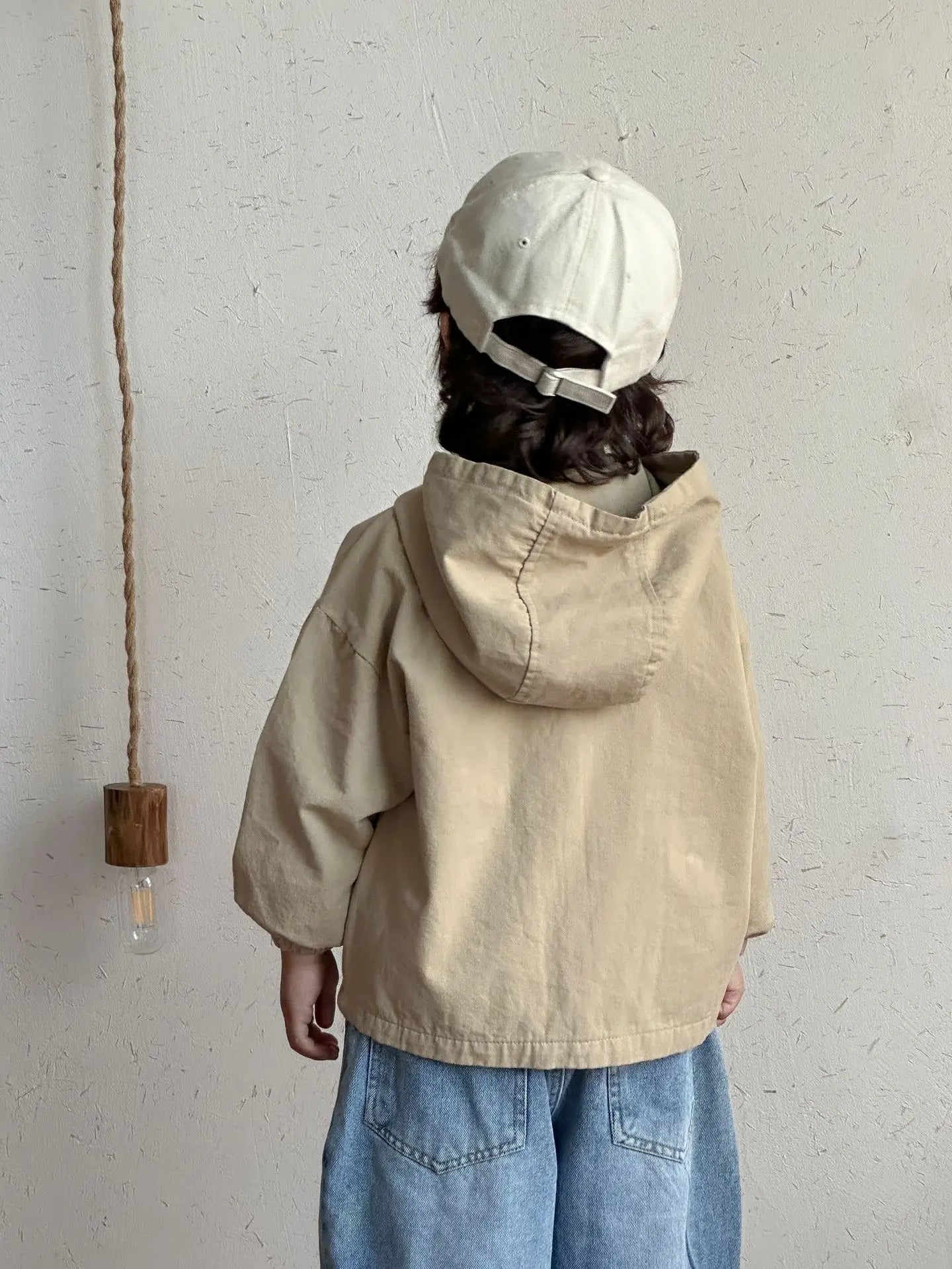 ショートコート・ジャケット・ジャンパー キッズアウター ポケットアクセントフーディジップアップブルゾンジャケット【mh0008825】