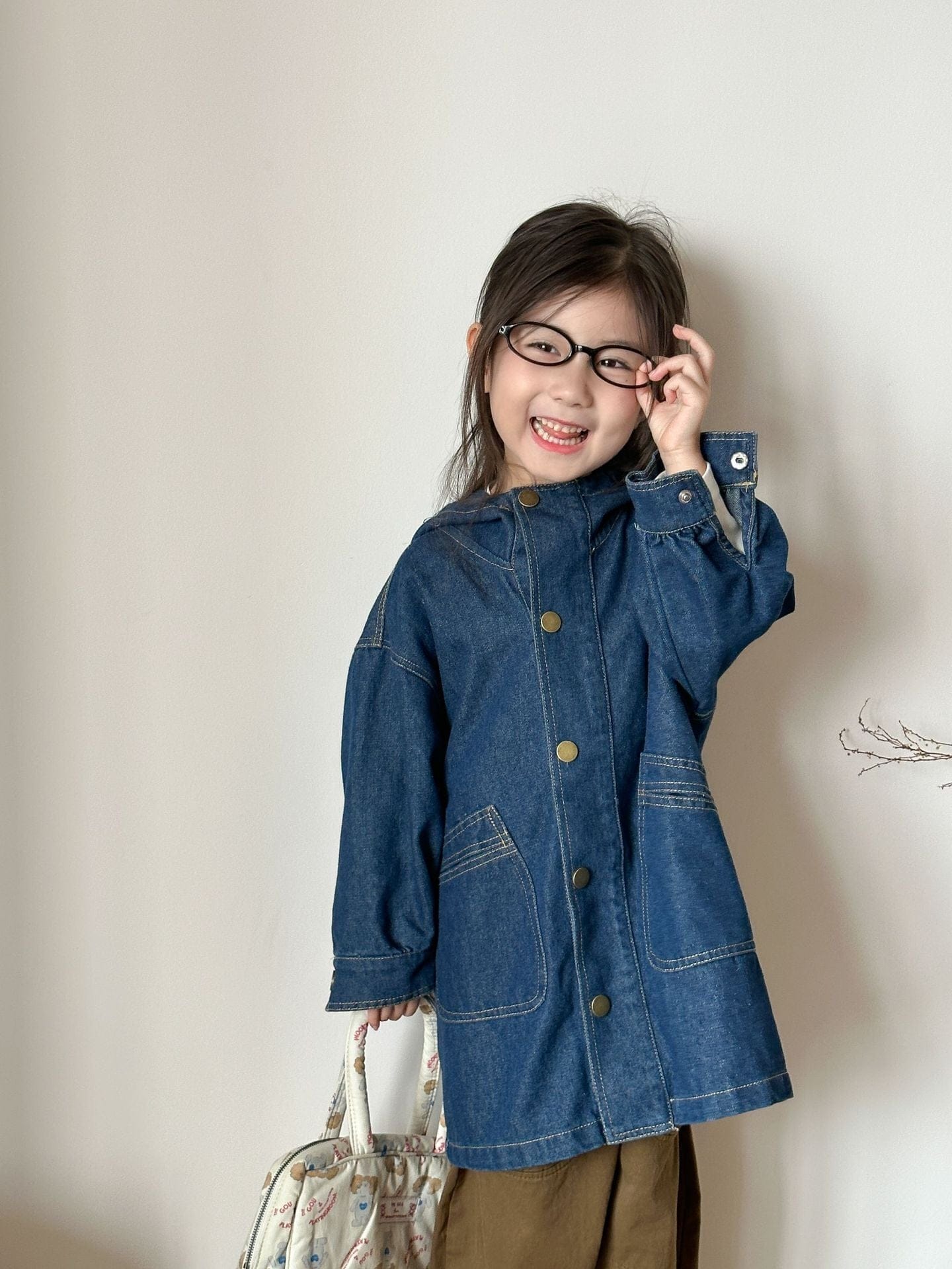 ロングコート デニムフーディアウタージャケットコート【mh0010484】