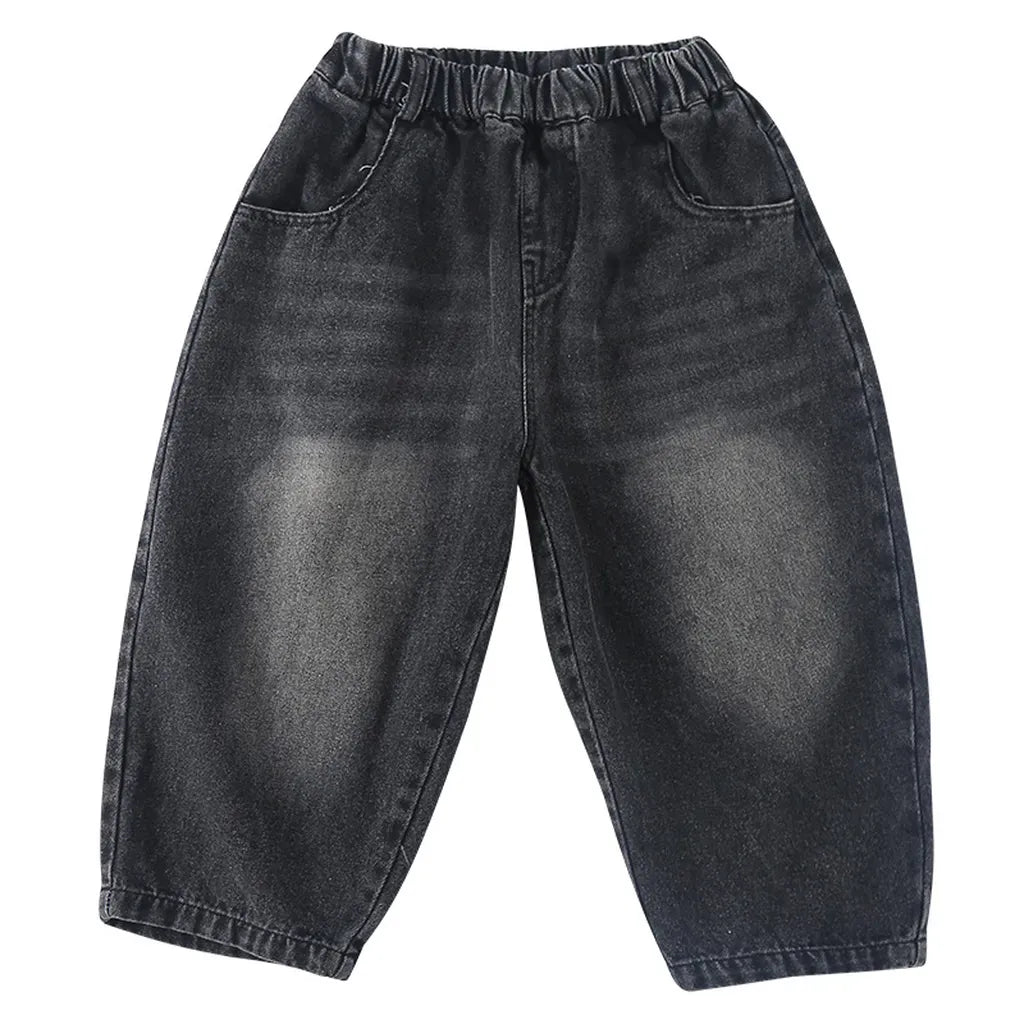 デニムパンツ バックロゴ刺繍バルーンデニムパンツ【mh0011248】