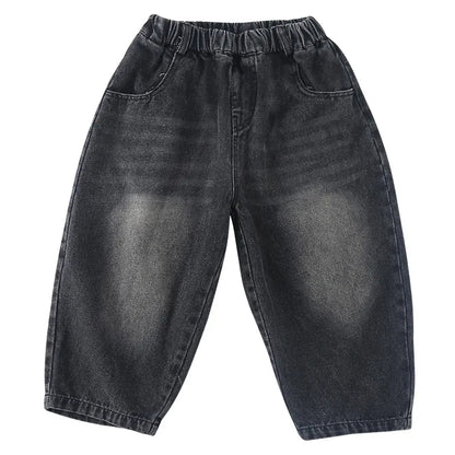 デニムパンツ バックロゴ刺繍バルーンデニムパンツ【mh0011248】