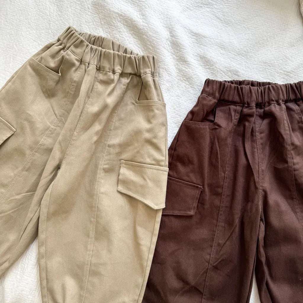 ロングパンツ・スウェットパンツ ワイドシルエットカーゴパンツ【mh0011250】