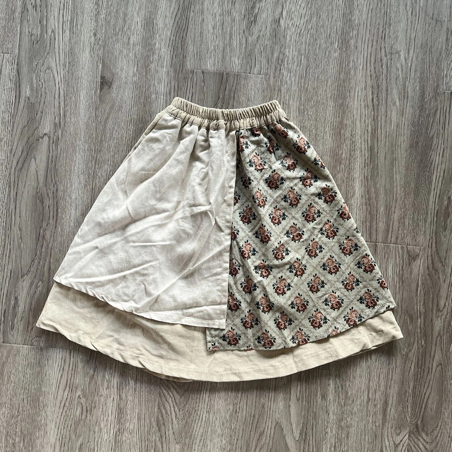 ショートコート・ジャケット・ジャンパー skirt / 80cm キッズパッチワークジャケット スカート 単品 ガールズ 女の子 子供服【mh0003174】