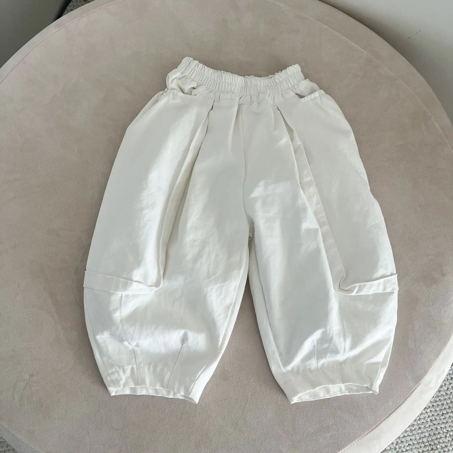 ロングパンツ・スウェットパンツ White / 18M (80) キッズパンツ ビッグポケットロングルーズパンツ【mh0008647】
